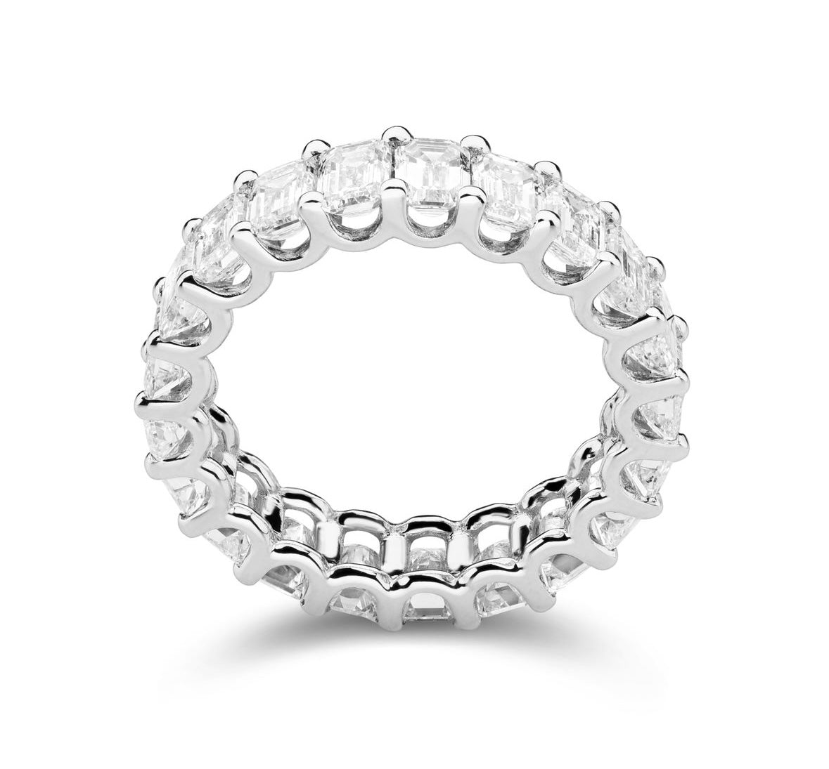 Eternity emerald ring