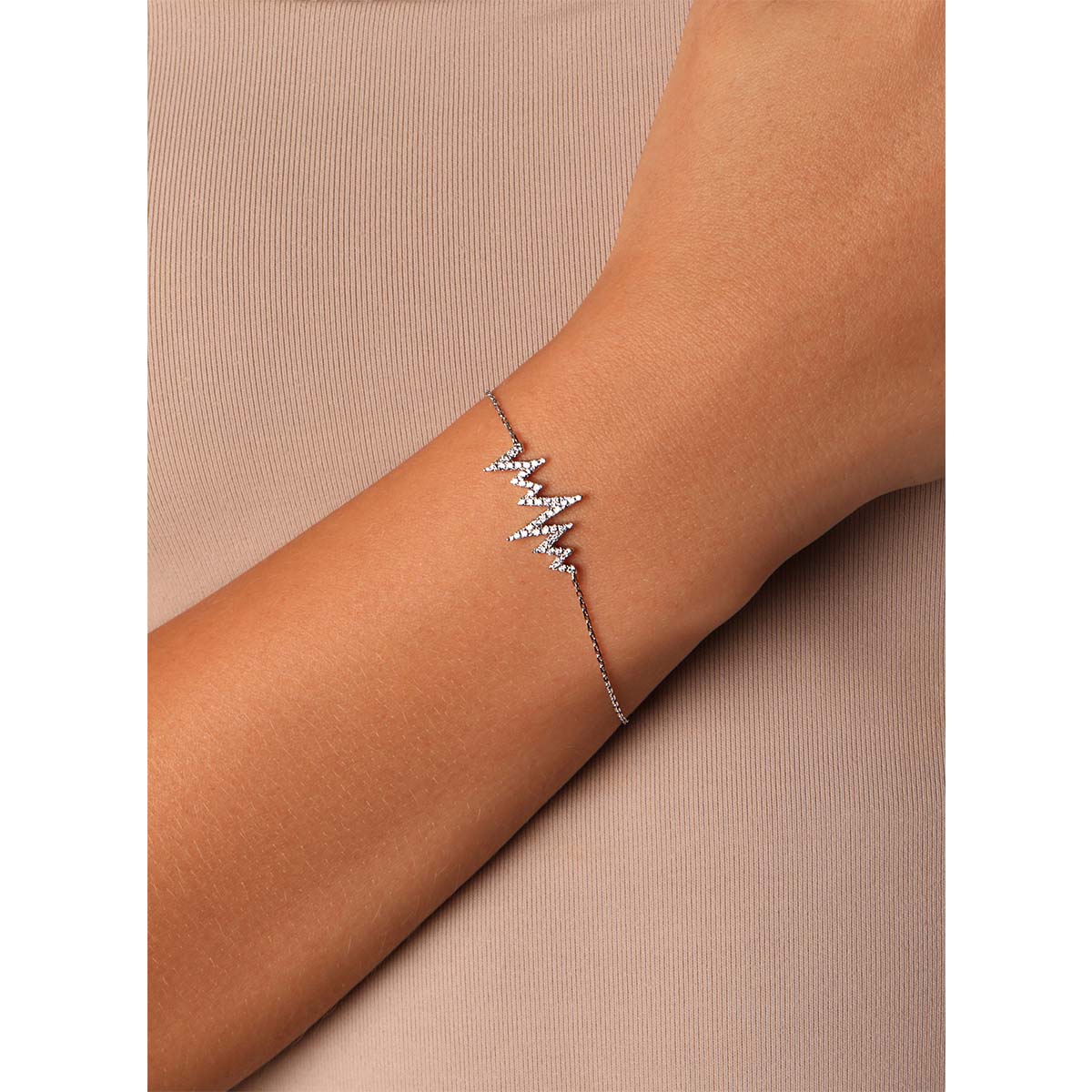 HARTSLAG RONDE DIAMANT ARMBAND