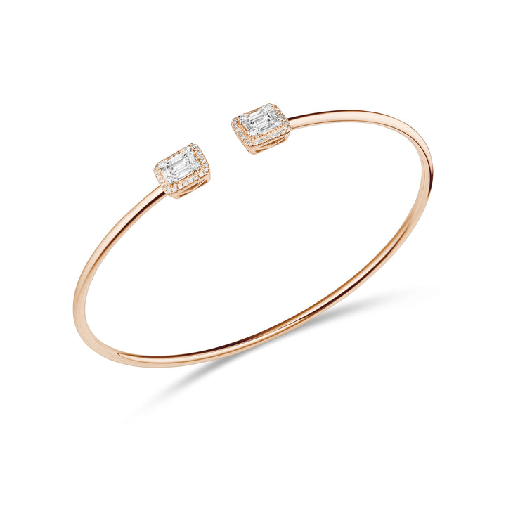 Flexi Square Solitaire Bracelet