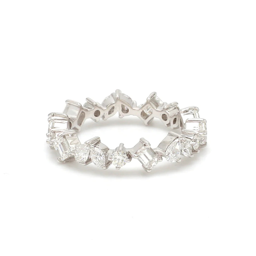 Mix Shape Eternity Ring