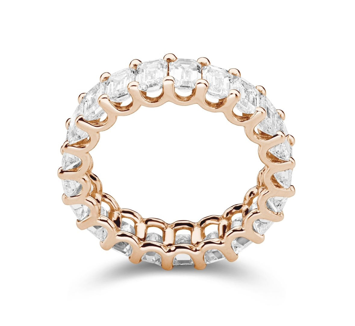 Eternity emerald ring