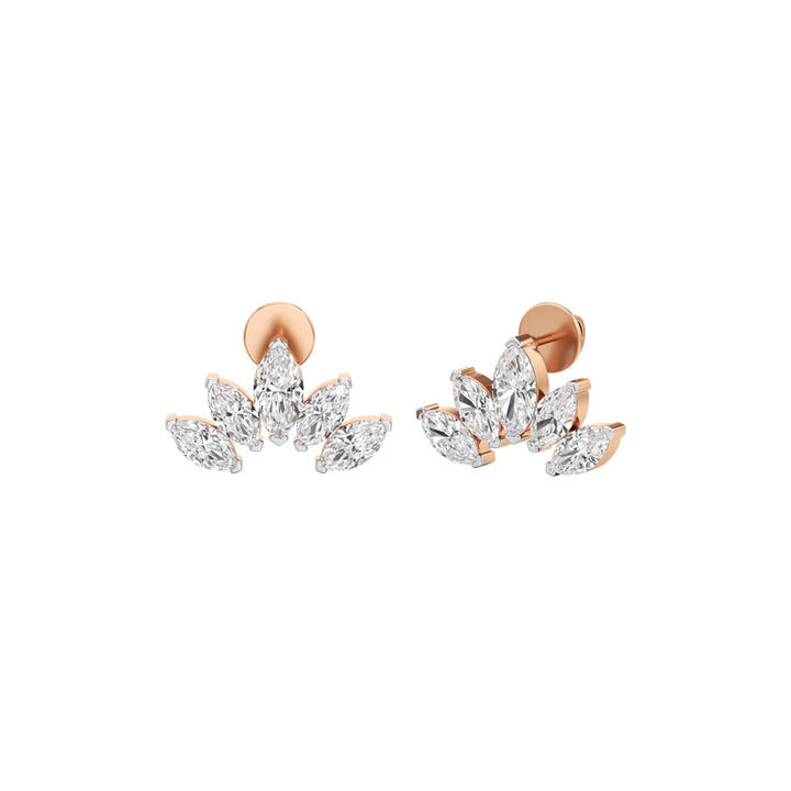 Marquise Shape Earrings