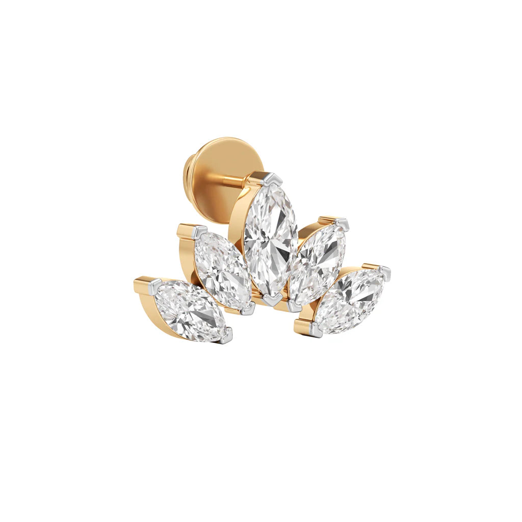 Marquise Shape Earrings