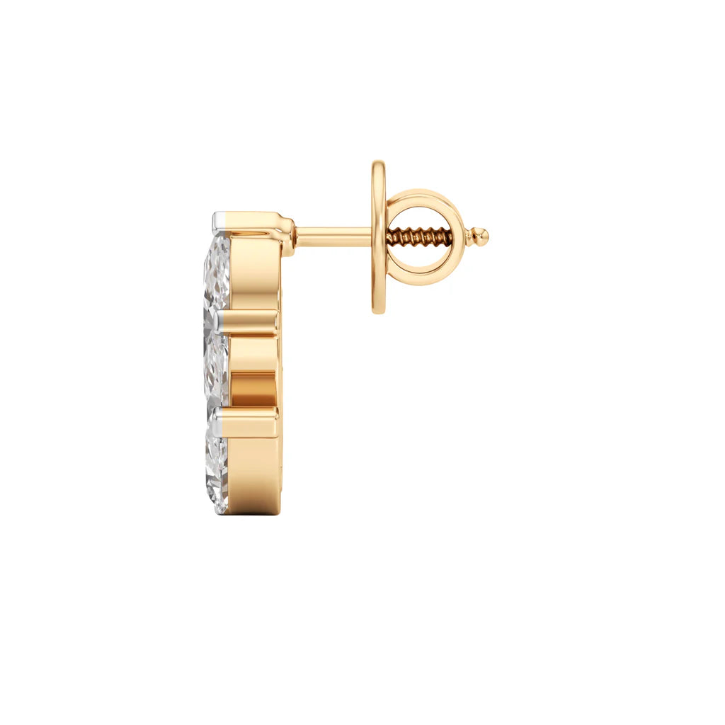 Marquise Shape Earrings