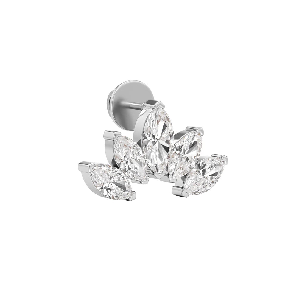 Marquise Shape Earrings