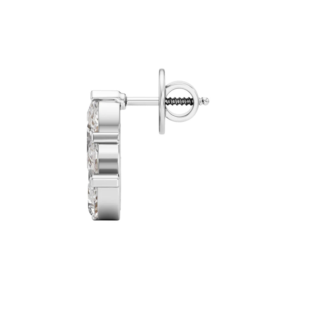 Marquise Shape Earrings
