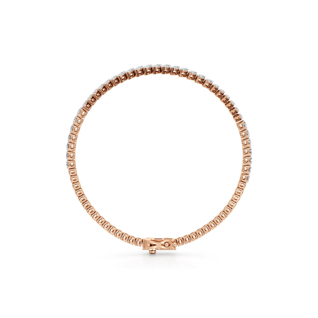 Marquise & Round Diamond Bracelet