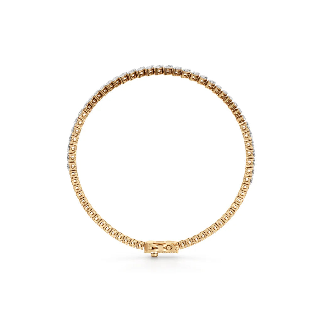 Marquise & Round Diamond Bracelet