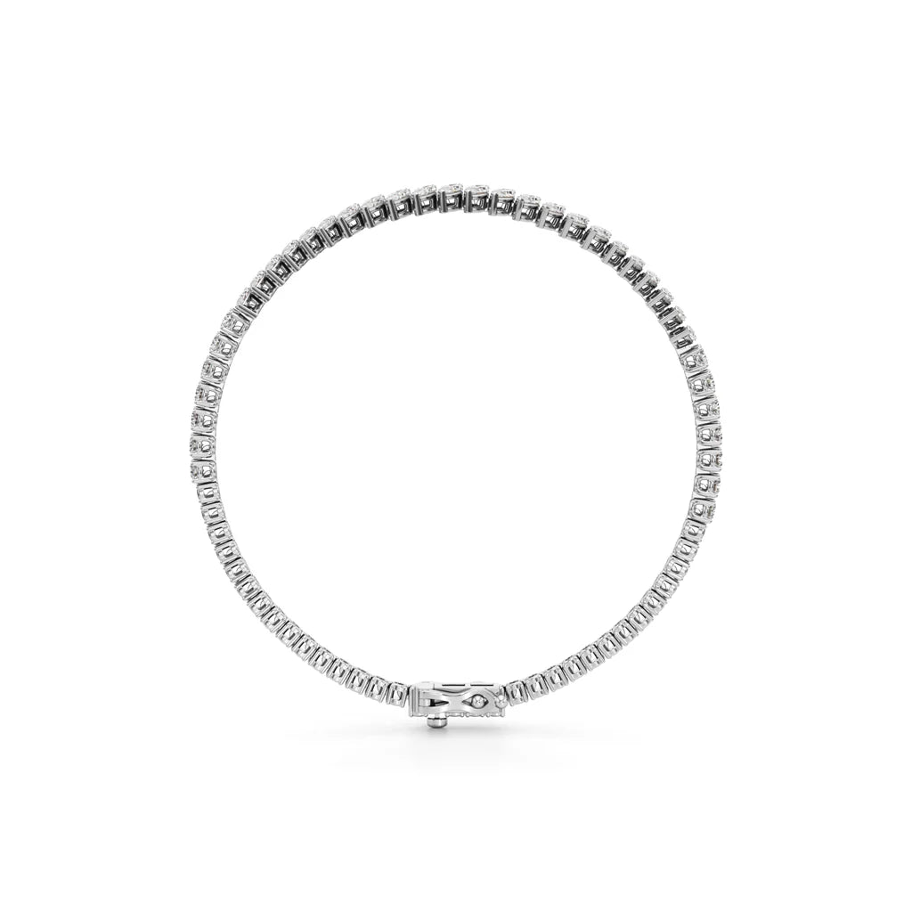 Marquise & Round Diamond Bracelet