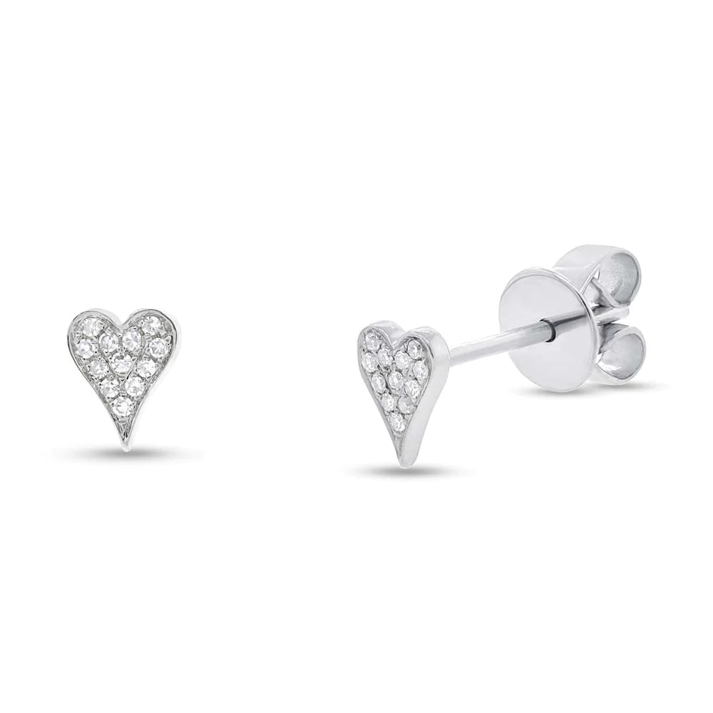 Mini Heart Stud Earrings