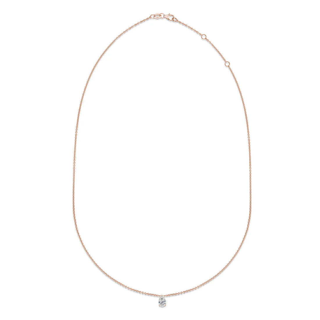Pear shape necklace