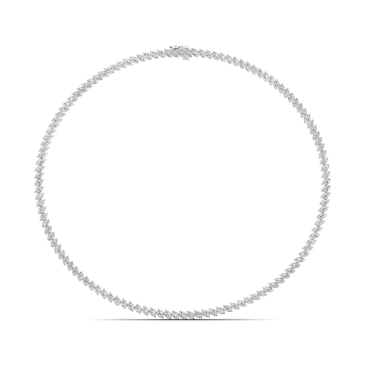 CLASSIC TENNIS MARQUISE NECKLACE