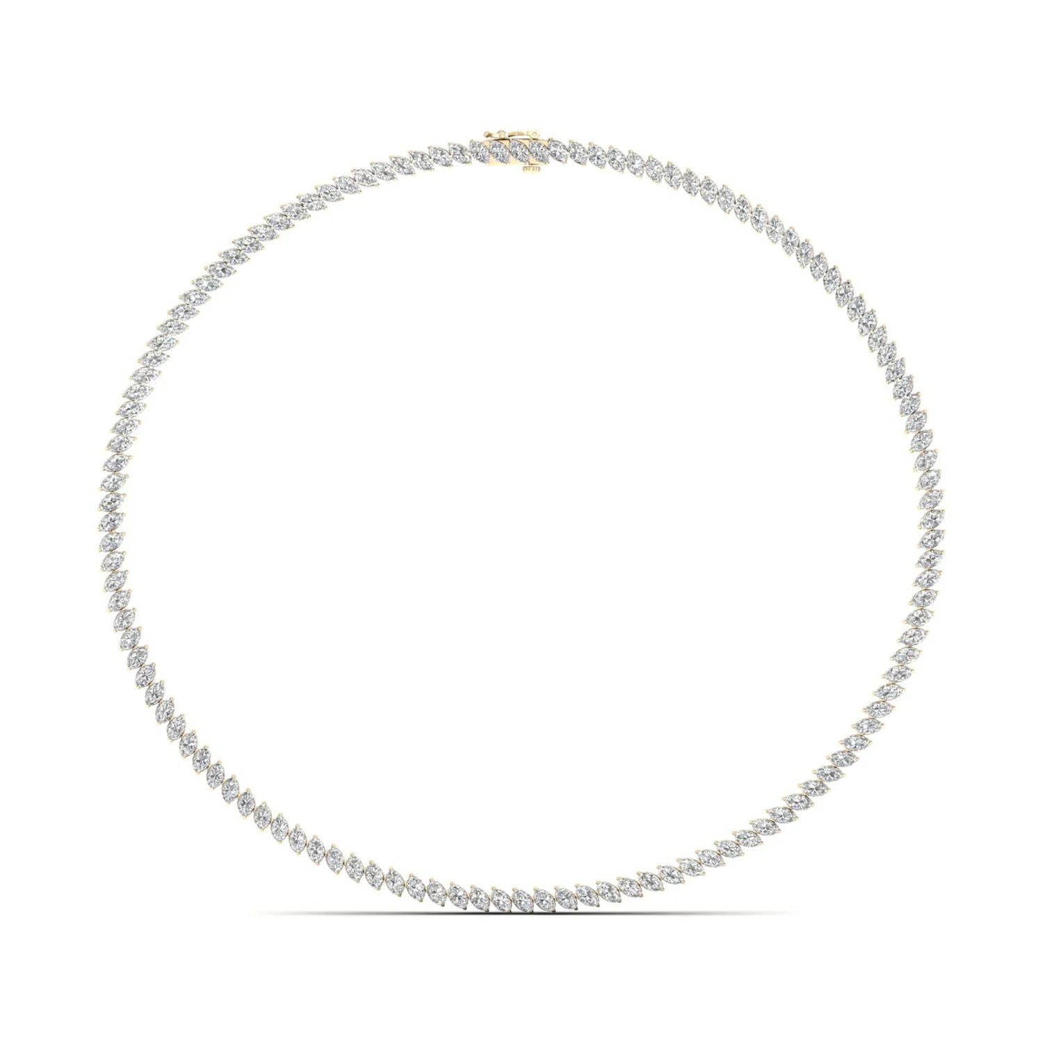 CLASSIC TENNIS MARQUISE NECKLACE