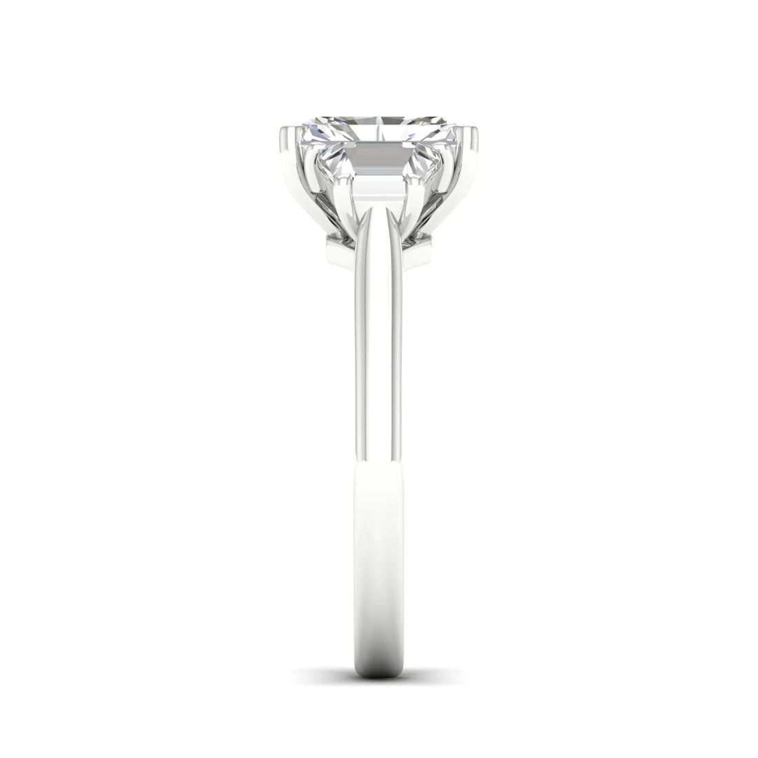 RADIANT THREE STONE RING