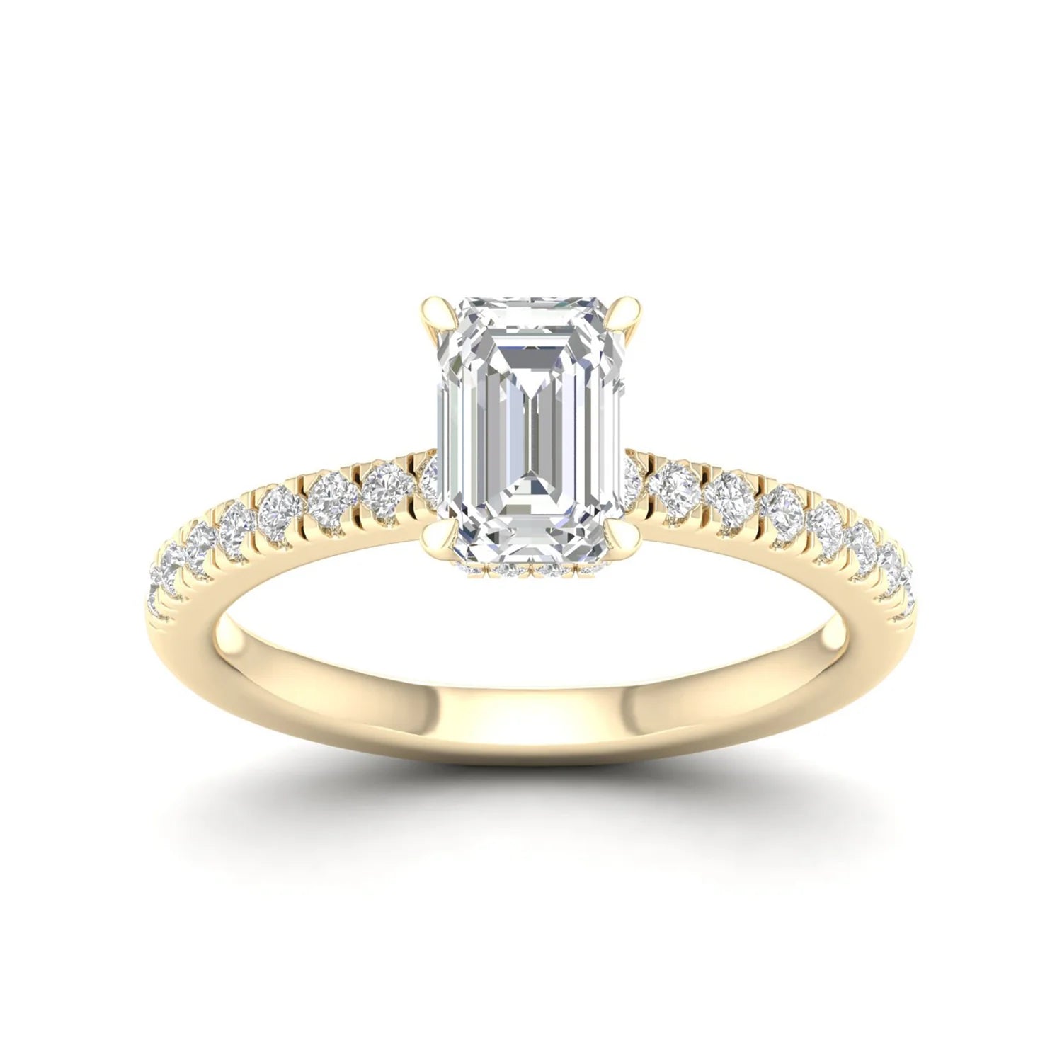 RADIANT CLASSIC HIDDEN HALO RING