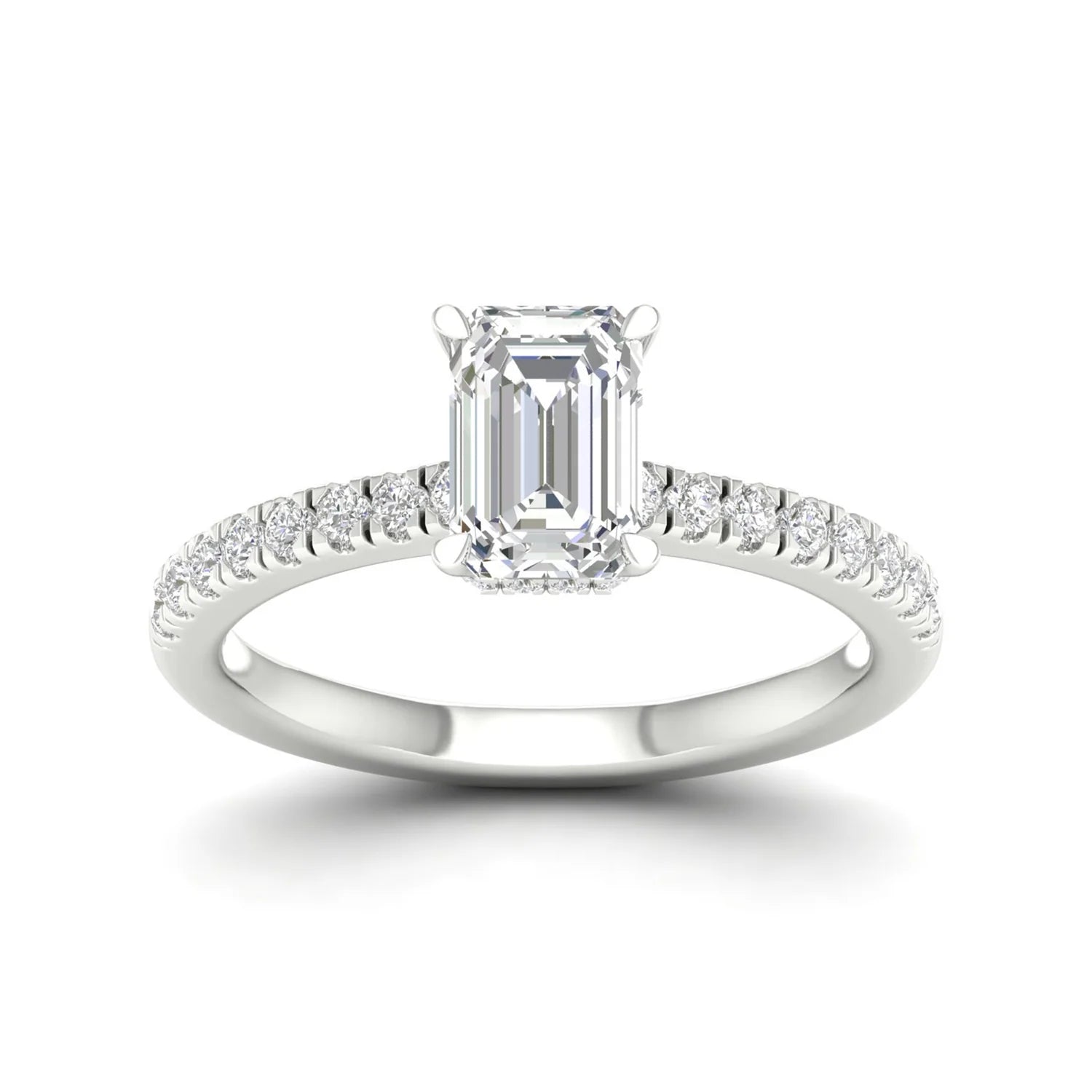 RADIANT CLASSIC HIDDEN HALO RING