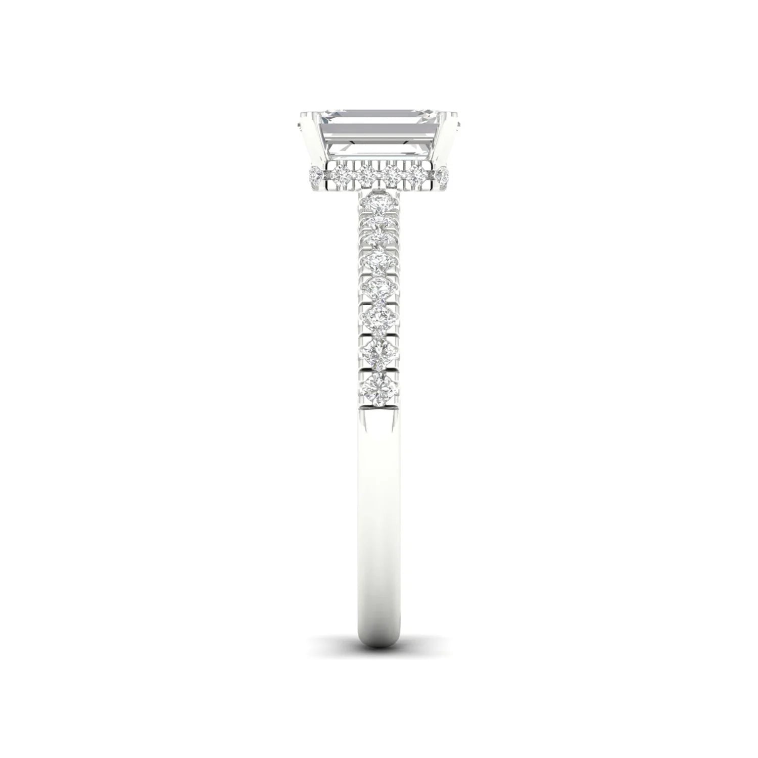 RADIANT CLASSIC HIDDEN HALO RING