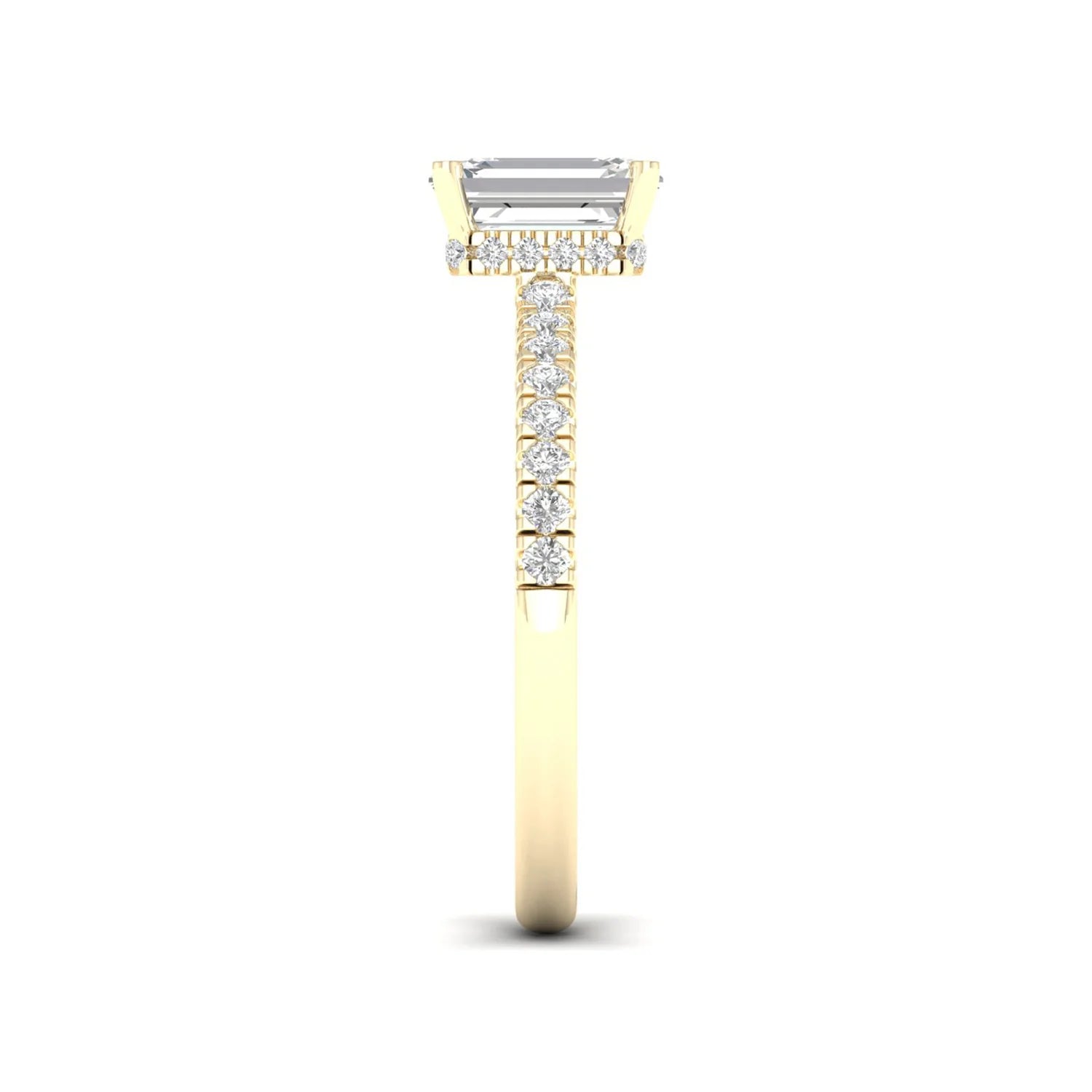 RADIANT CLASSIC HIDDEN HALO RING