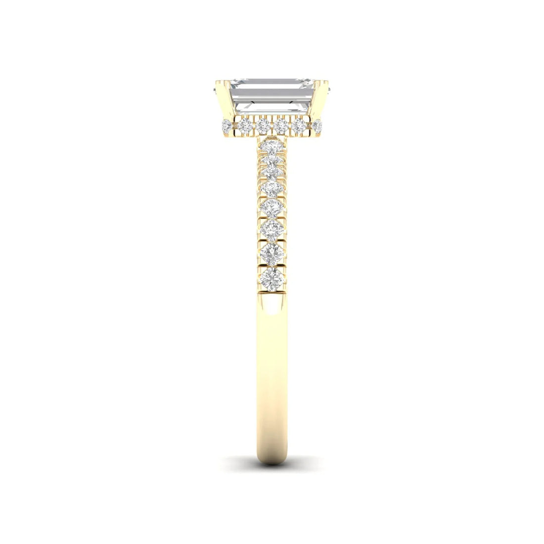 RADIANT CLASSIC HIDDEN HALO RING