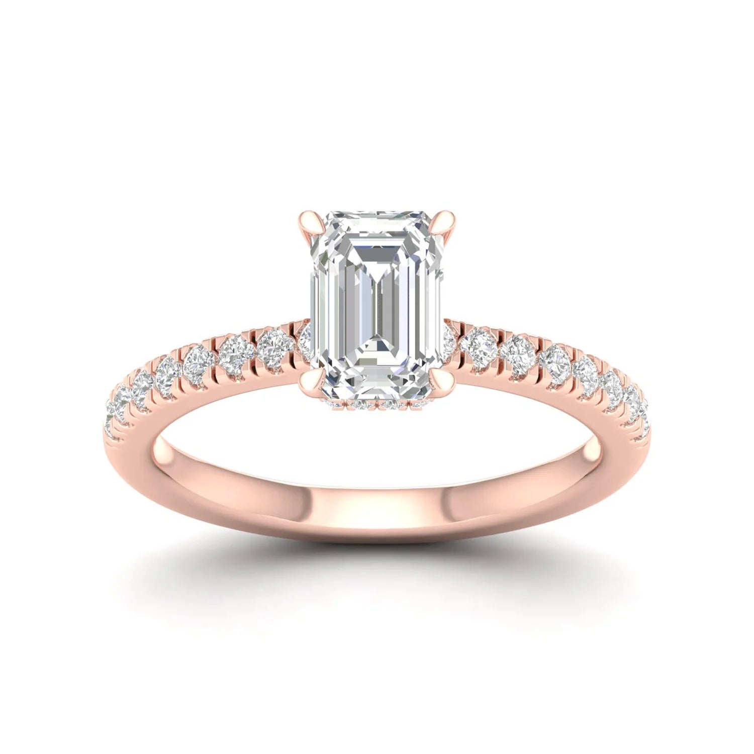 RADIANT CLASSIC HIDDEN HALO RING