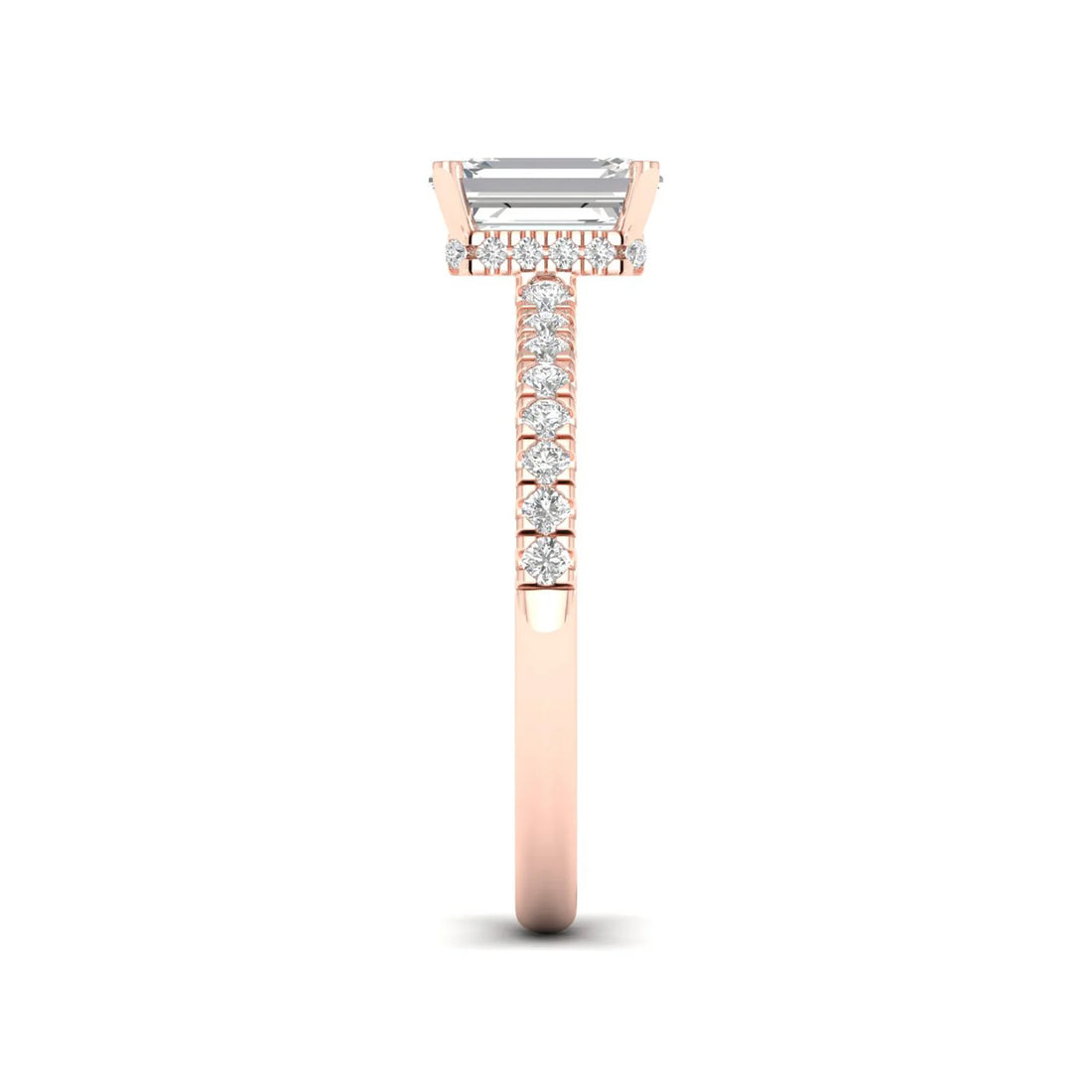 RADIANT CLASSIC HIDDEN HALO RING