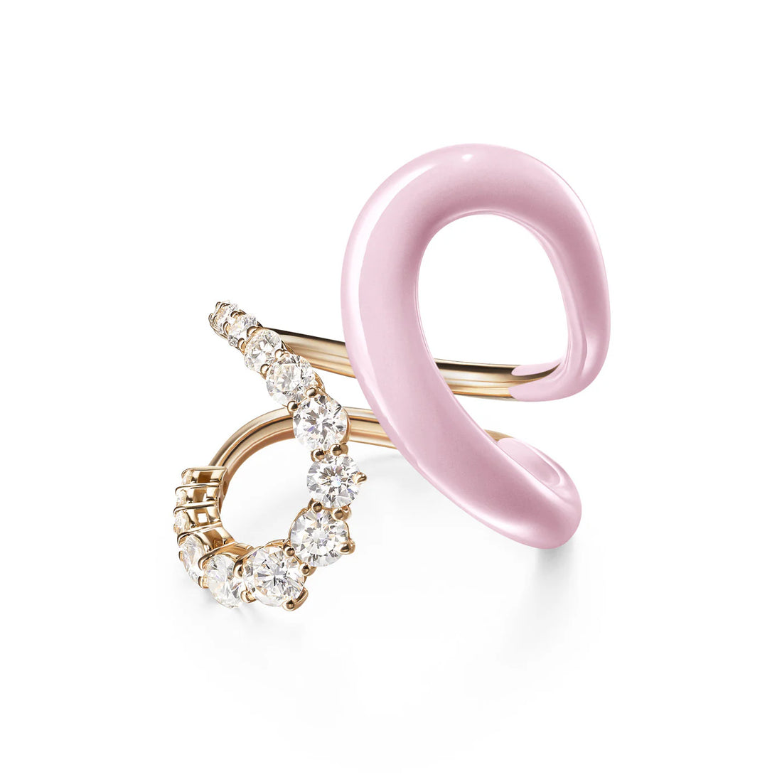 Enamel Wave Ring