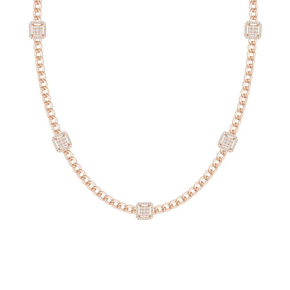 Five Square Necklace