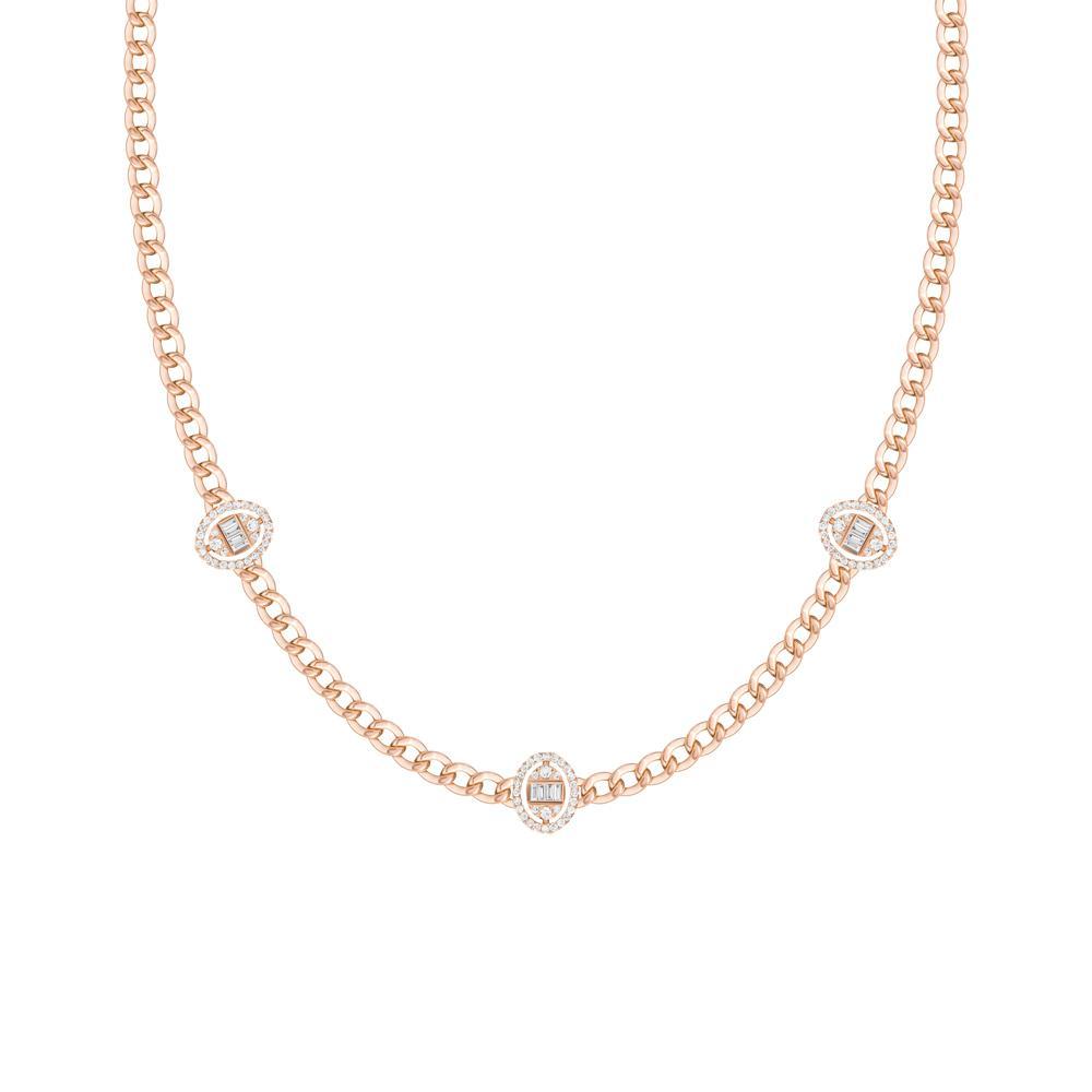 Three Oval Necklace