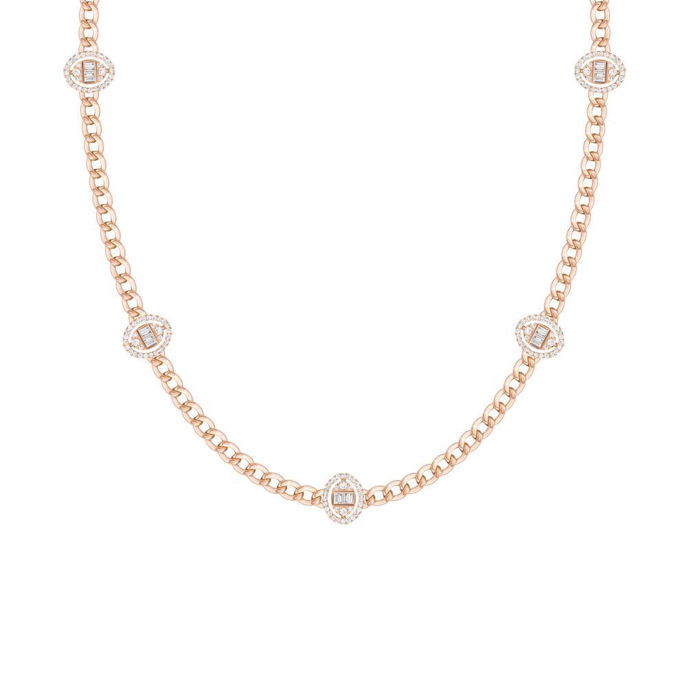 Five Oval Necklace