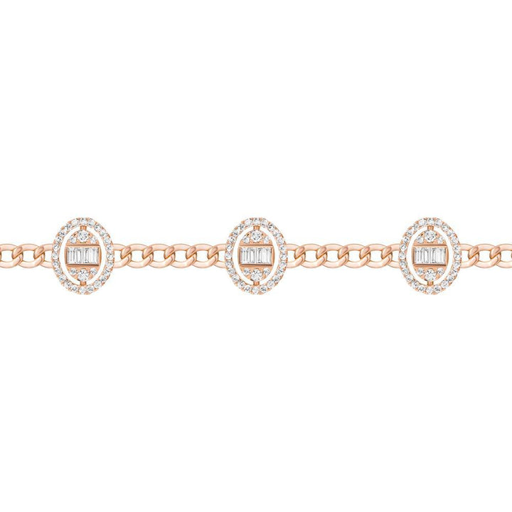 Three Oval Bracelet