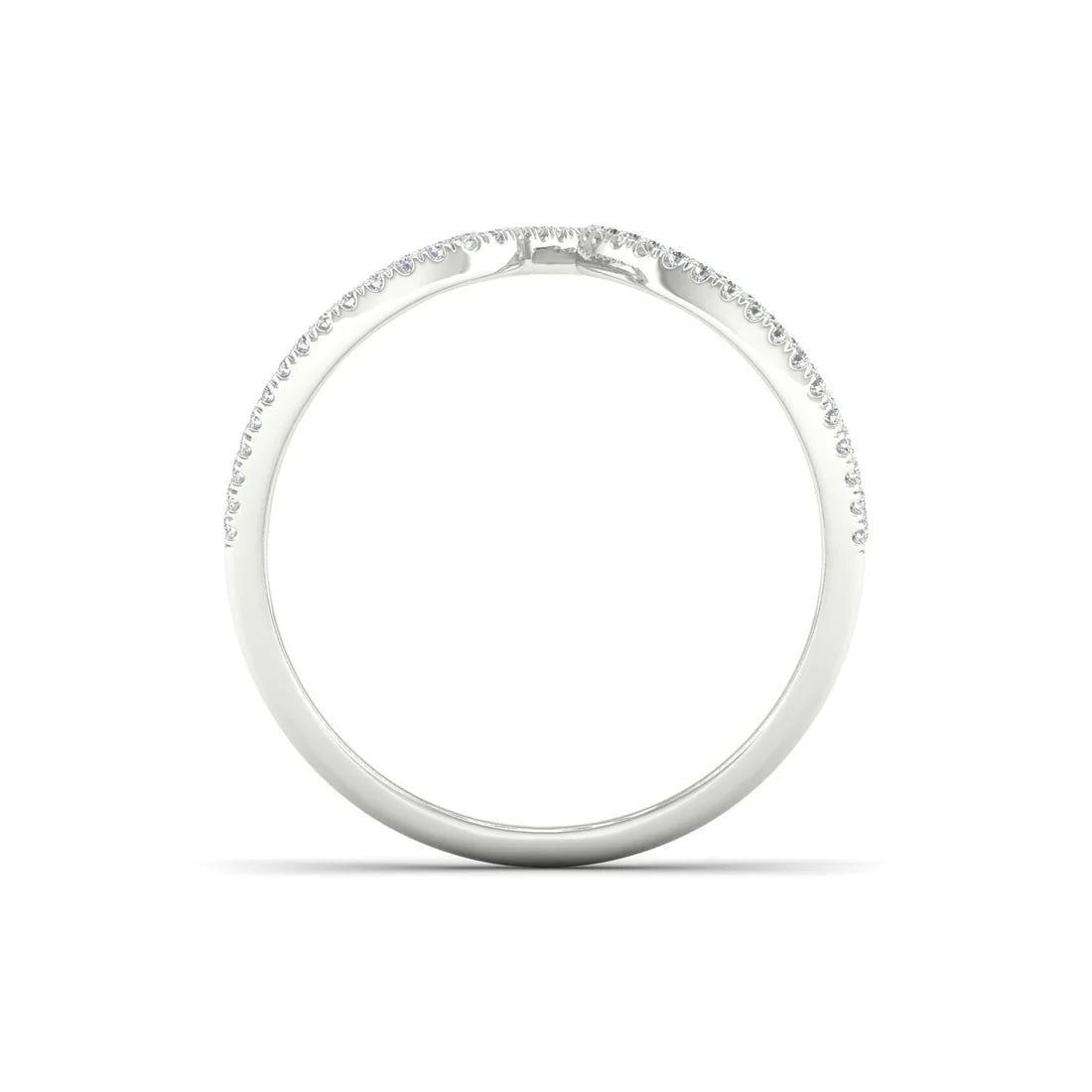 ROUND DIAMOND COVE RING