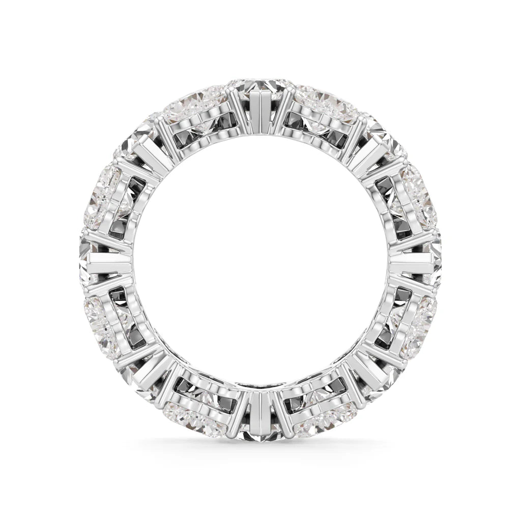 Heart Diamond Eternity Band