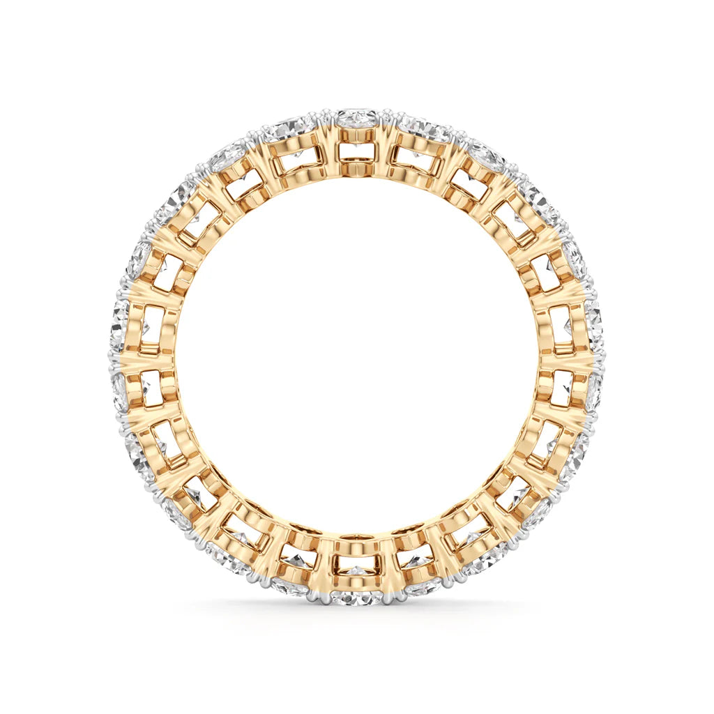 Pear Diamond Eternity Band