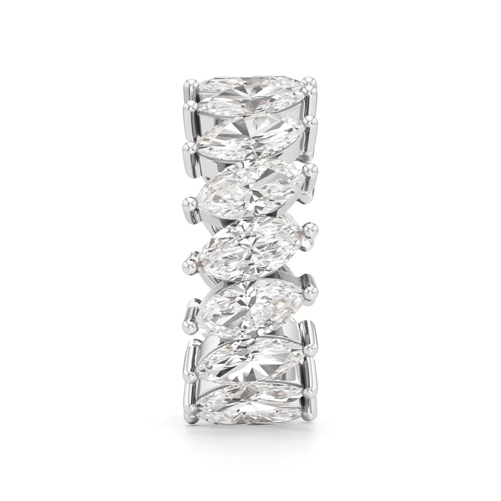 Marquise Diamond Eternity Band
