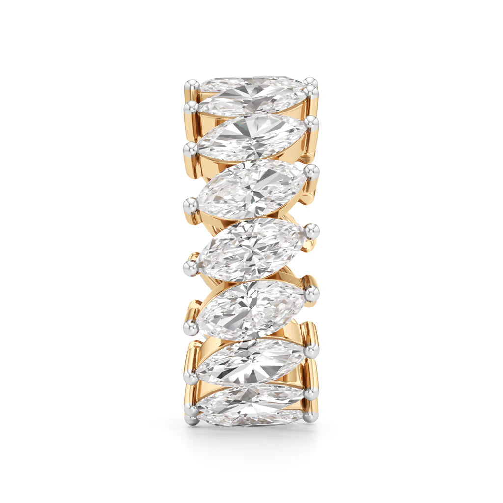 Marquise Diamond Eternity Band
