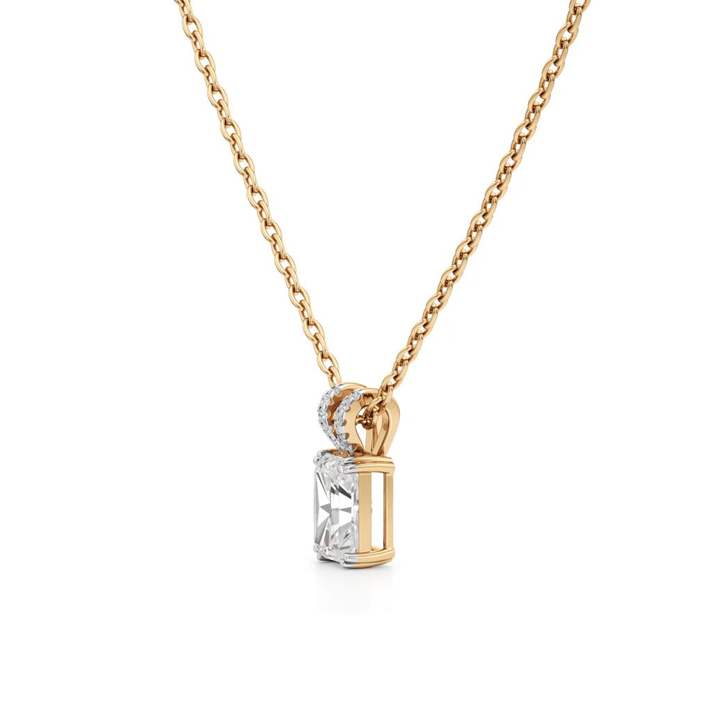 Radiant Emerald Pendant