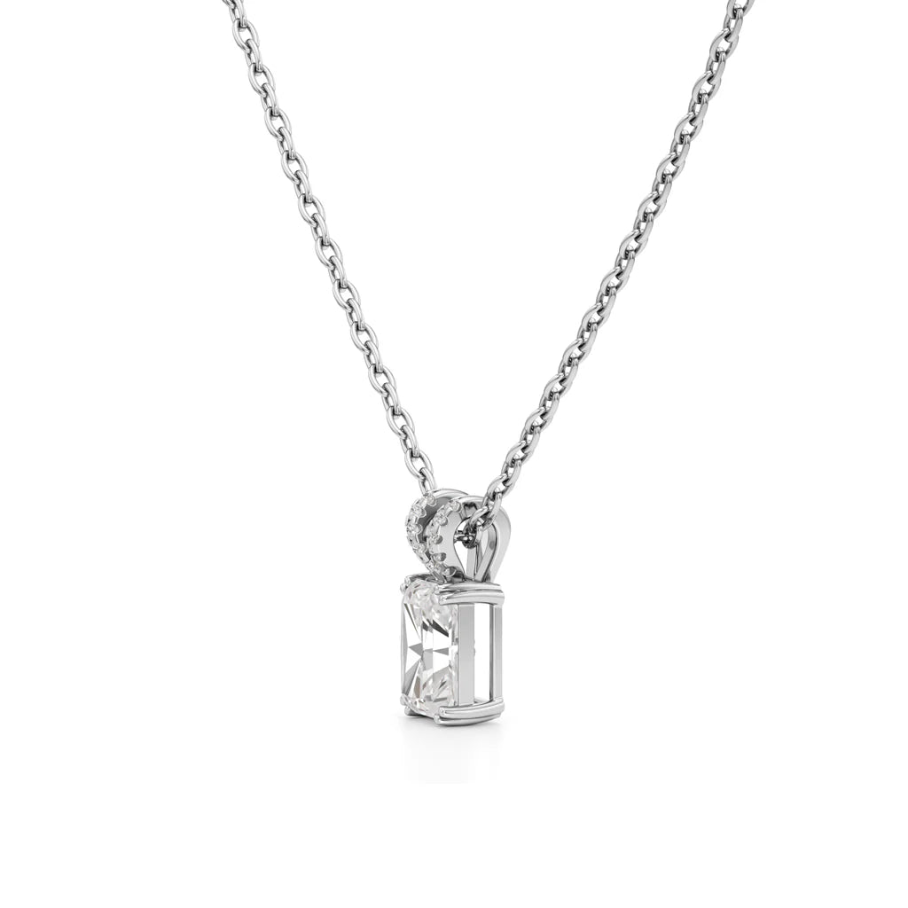 Radiant Emerald Pendant