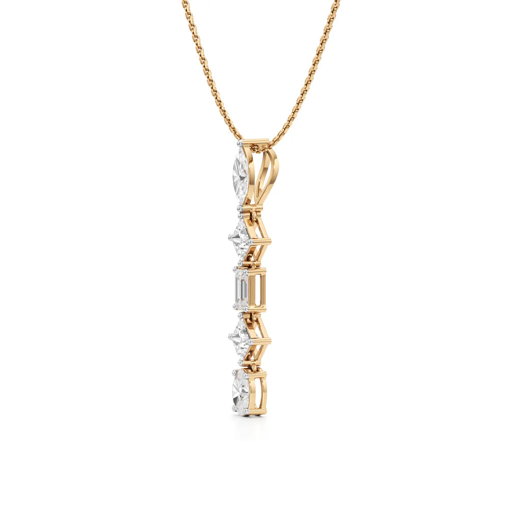 Diamond Drop Necklace