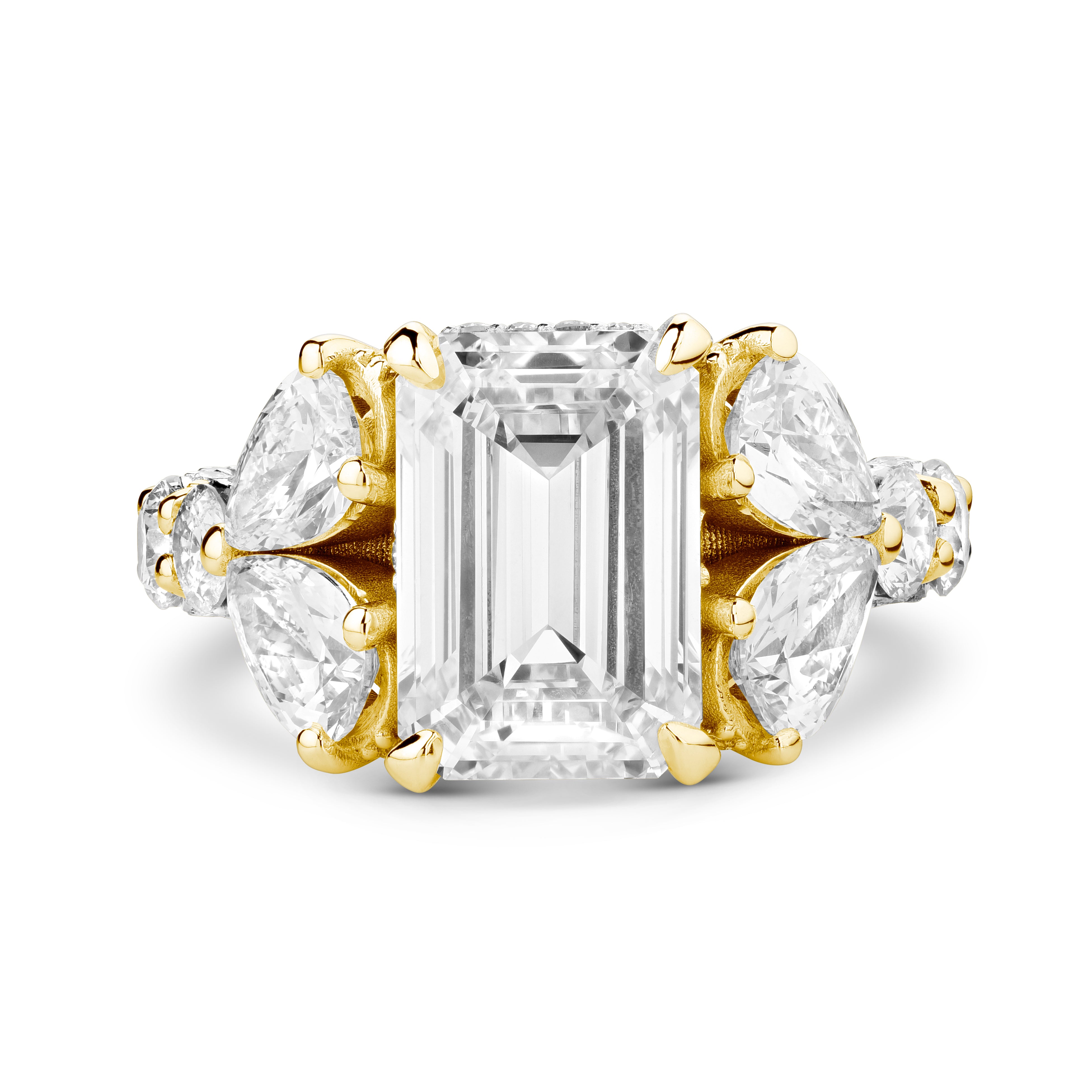 Emerald Cut 4ct Ring