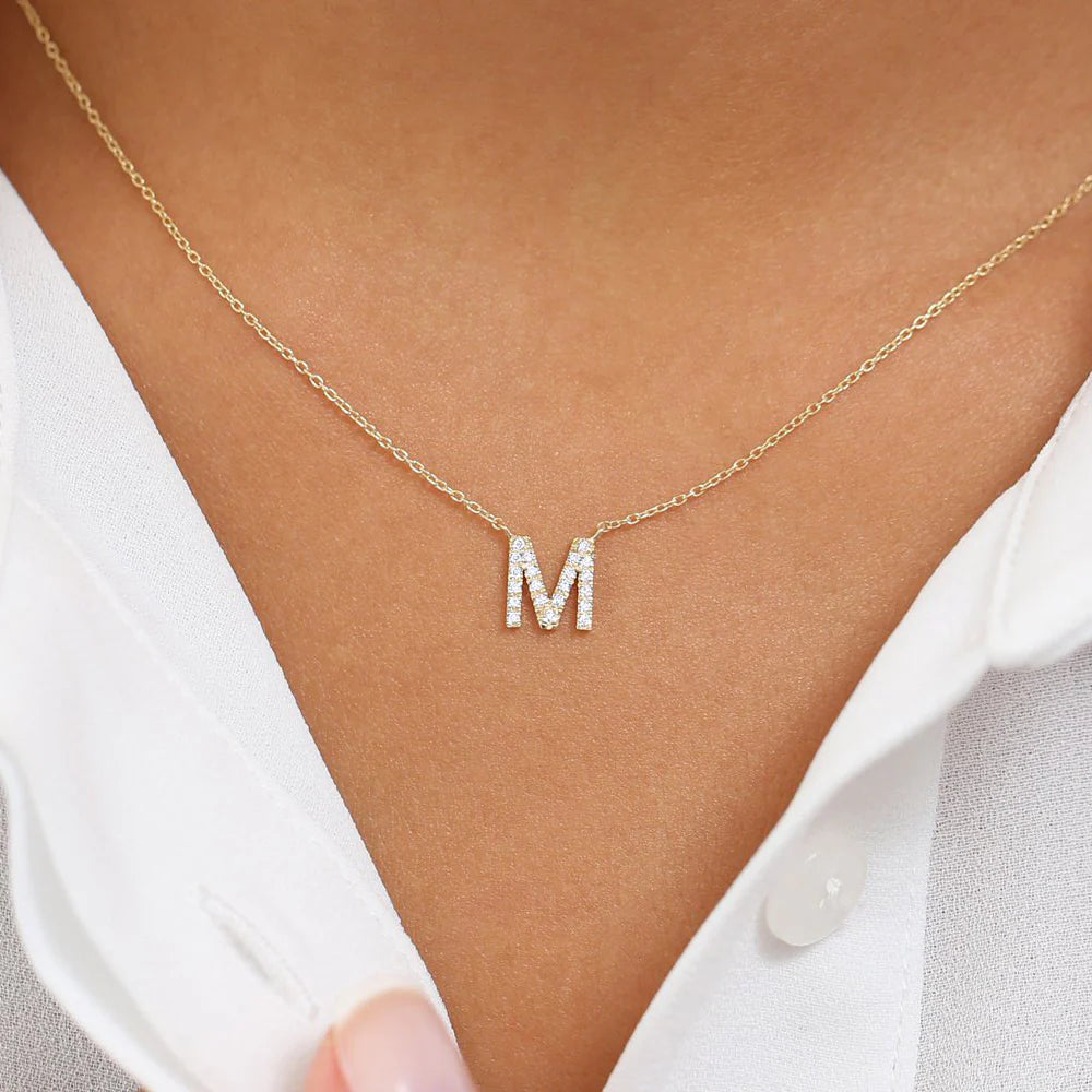 Personalized Small Initial Pendant