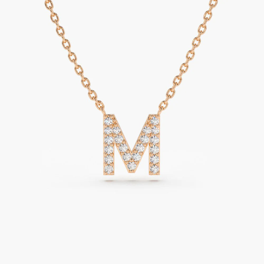 Personalized Small Initial Pendant