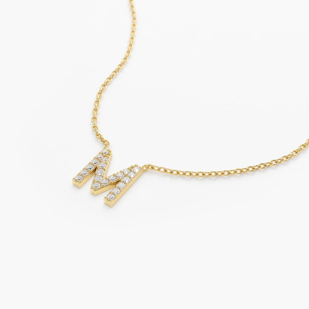 Personalized Small Initial Pendant