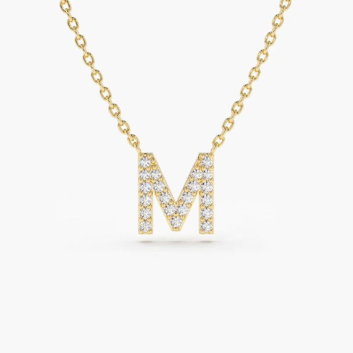 Personalized Small Initial Pendant