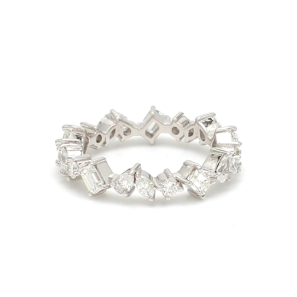 Mix Shape Eternity Ring