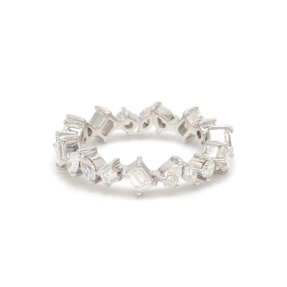 Mix Shape Eternity Ring