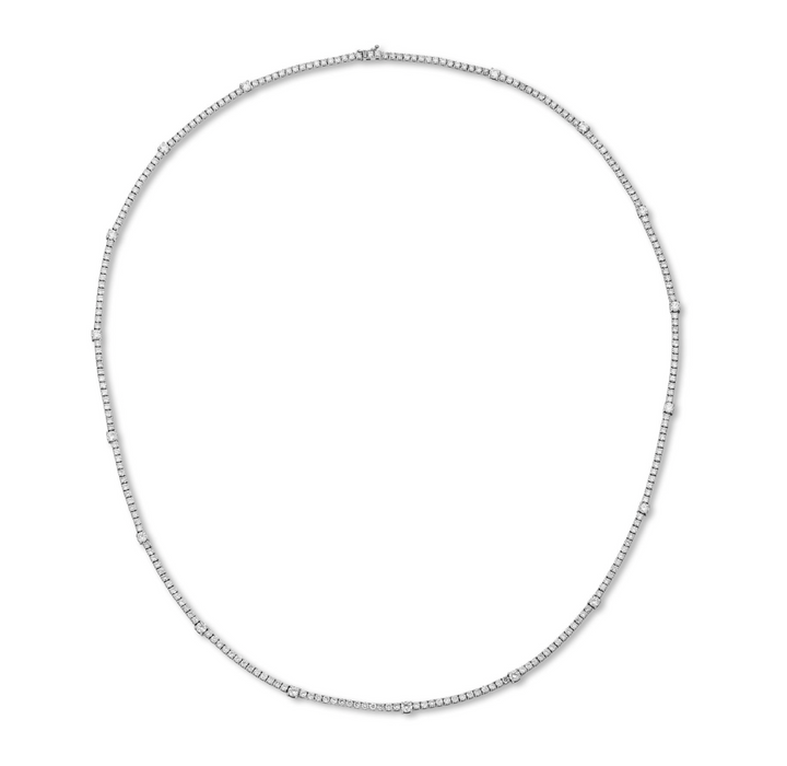 Dual Tennis Necklace