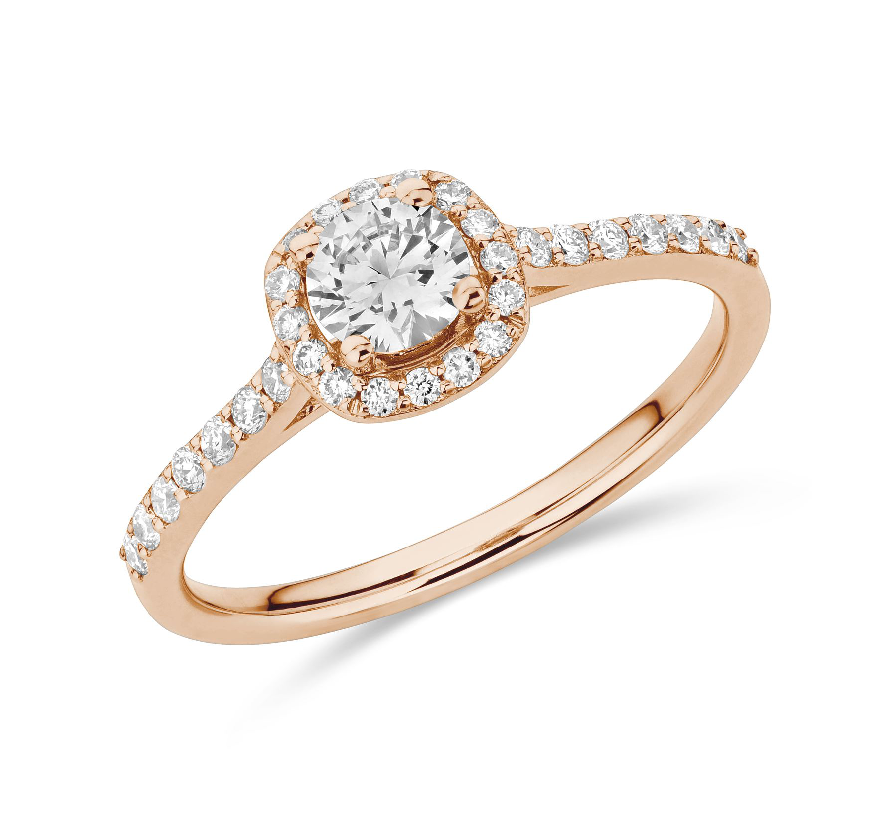 Halo diamond ring (LG)