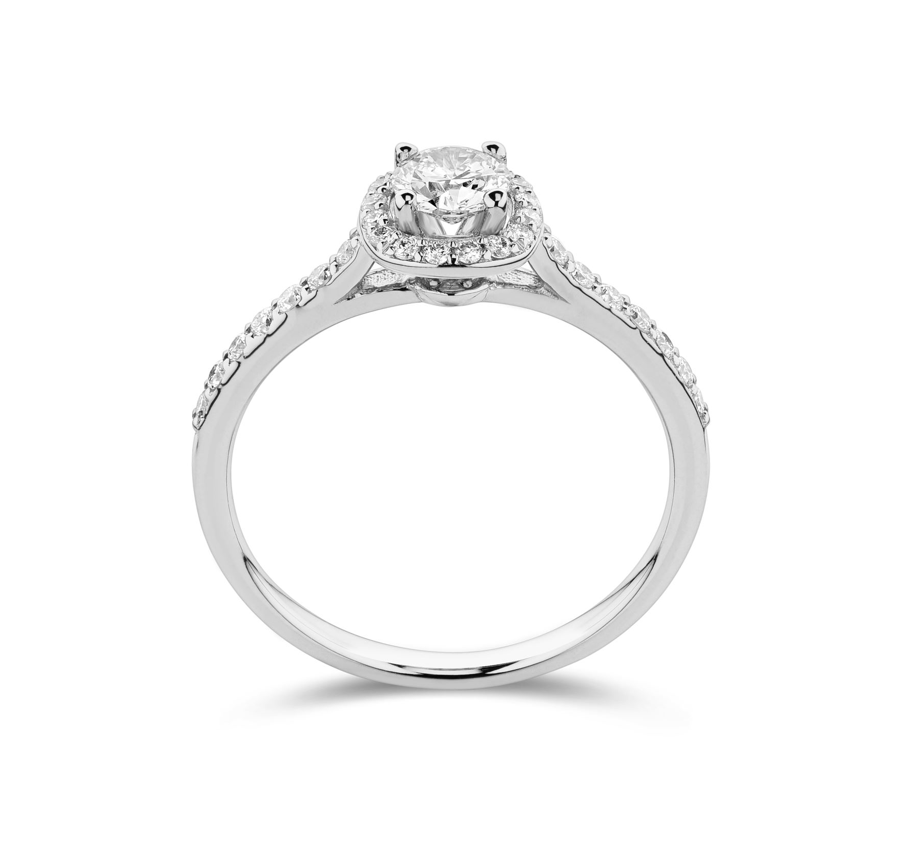 Halo diamond ring (LG)