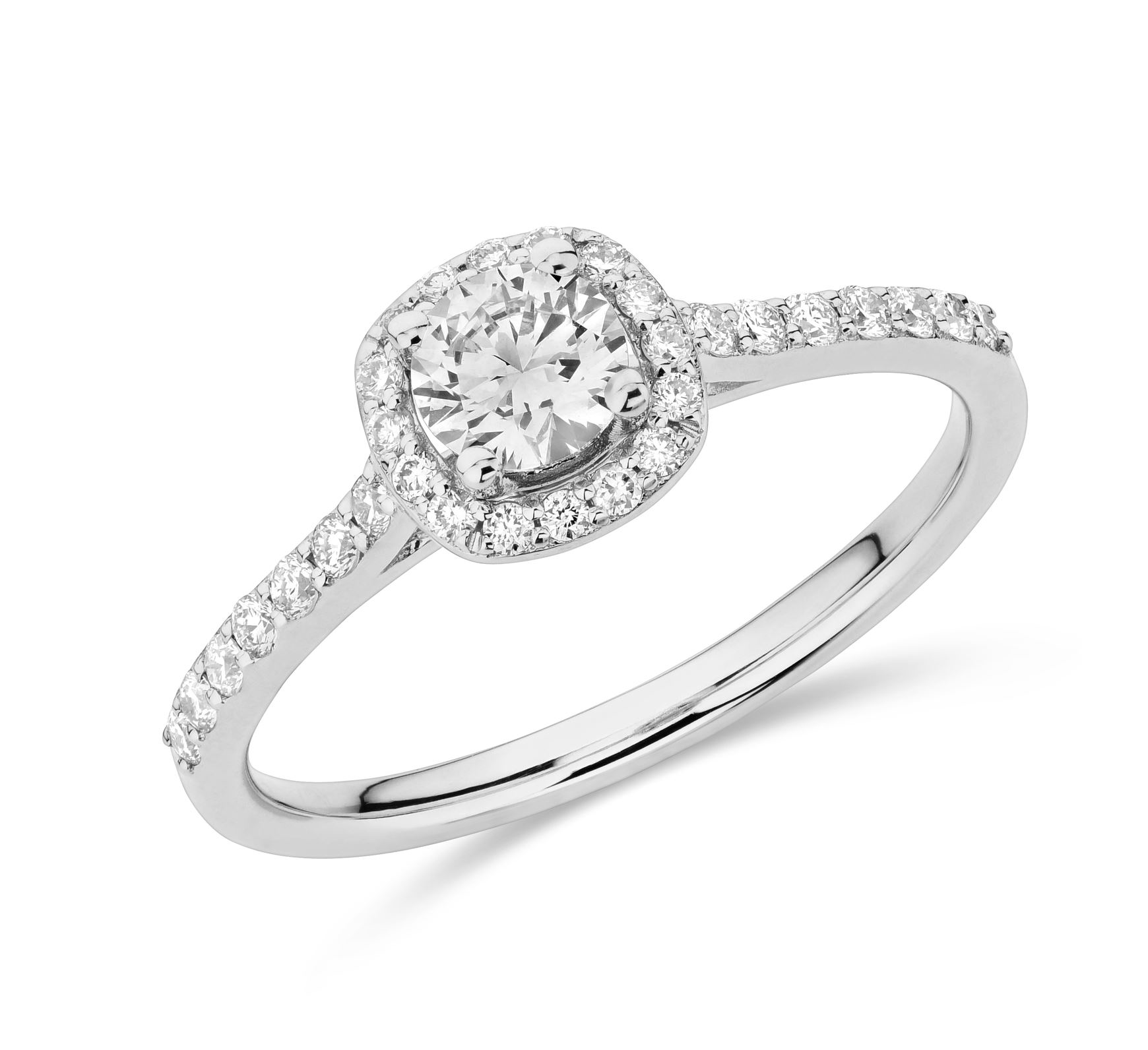 Halo diamond ring (LG)