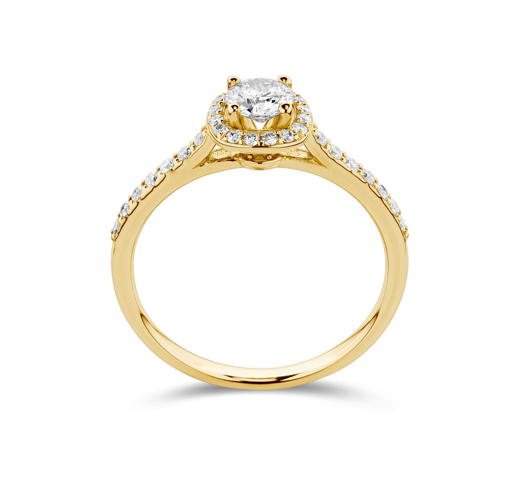 Halo diamond ring (LG)